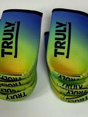 TRULY Koozies Insulated Beer Can Coolers 8 pack Coozies